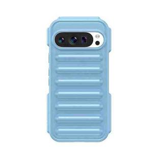 For Google Pixel 9 Pro Capsule Series Candy Color TPU Phone Case(Blue)