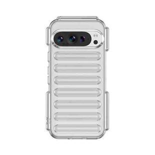 For Google Pixel 9 Pro Capsule Series Candy Color TPU Phone Case(Transparent)