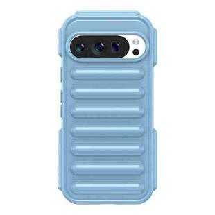 For Google Pixel 9 Capsule Series Candy Color TPU Phone Case(Blue)