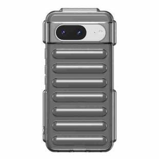 For Google Pixel 8 Capsule Series Candy Color TPU Phone Case(Transparent Grey)