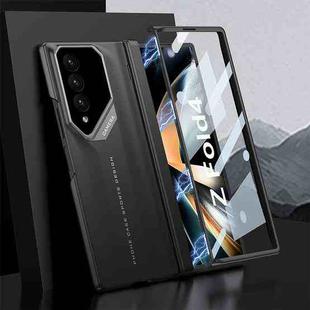 For Samsung Galaxy Z Fold4 GKK Integrated Folding Supercar Phone Case(Black)