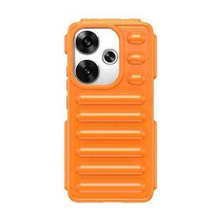 For Xiaomi Poco F6 Capsule Series Candy Color TPU Phone Case(Orange)