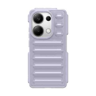 For Xiaomi Poco M6 Pro 4G Capsule Series Candy Color TPU Phone Case(Purple)