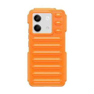 For Xiaomi Poco X6 Capsule Series Candy Color TPU Phone Case(Orange)