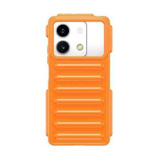 For Xiaomi Poco X6 Neo Capsule Series Candy Color TPU Phone Case(Orange)