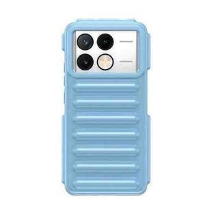 For Xiaomi Poco X6 Pro Capsule Series Candy Color TPU Phone Case(Blue)