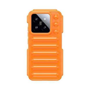 For Xiaomi 14 Capsule Series Candy Color TPU Phone Case(Orange)