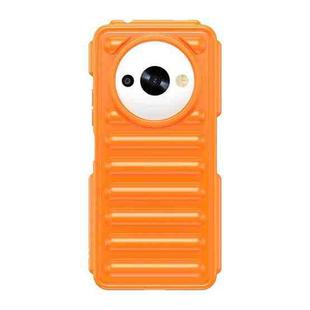 For Redmi A3 Capsule Series Candy Color TPU Phone Case(Orange)