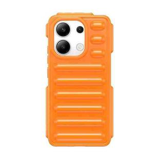 For Redmi Note 13 4G Global Capsule Series Candy Color TPU Phone Case(Orange)