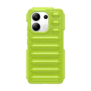 For Redmi Note 13 4G Global Capsule Series Candy Color TPU Phone Case(Green)