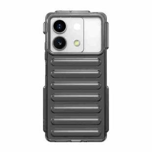 For Redmi Note 13 5G Global Capsule Series Candy Color TPU Phone Case(Transparent Grey)