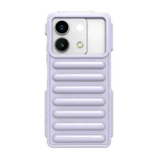 For Redmi Note 13 5G Global Capsule Series Candy Color TPU Phone Case(Purple)