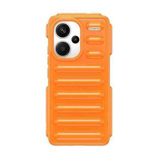 For Redmi Note 13 Pro+ Capsule Series Candy Color TPU Phone Case(Orange)