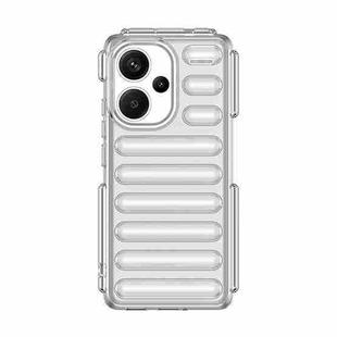 For Redmi Note 13 Pro+ Capsule Series Candy Color TPU Phone Case(Transparent)