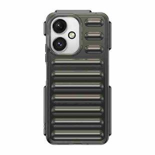 For Redmi 13C 5G Capsule Series Candy Color TPU Phone Case(Transparent Grey)