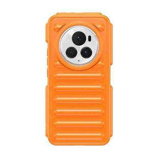 For Honor Magic6 Pro Capsule Series Candy Color TPU Phone Case(Orange)