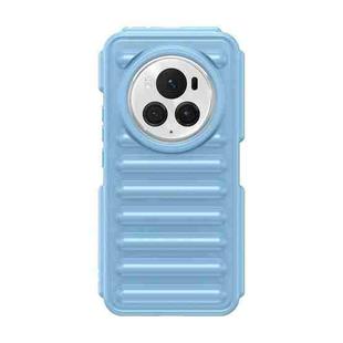 For Honor Magic6 Pro Capsule Series Candy Color TPU Phone Case(Blue)