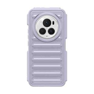 For Honor Magic6 Pro Capsule Series Candy Color TPU Phone Case(Purple)