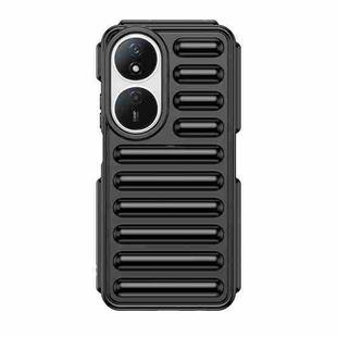 For Honor Play 50 Plus Capsule Series Candy Color TPU Phone Case(Black)