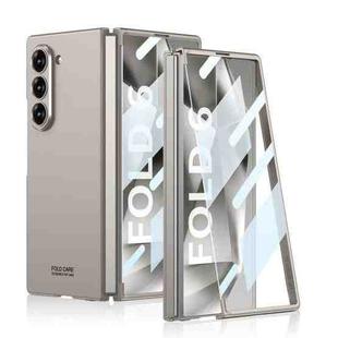 For Samsung Galaxy Z Fold6 GKK Integrated Unbounded Ultra-thin All-inclusive Phone Case(Titanium Grey)