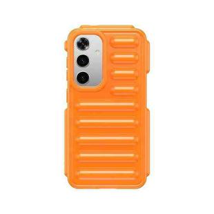 For Samsung Galaxy S24 5G Capsule Series Candy Color TPU Phone Case(Orange)