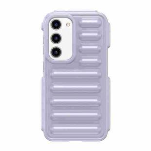 For Samsung Galaxy S23 5G Capsule Series Candy Color TPU Phone Case(Purple)