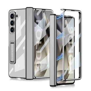 For Samsung Galaxy Z Fold6 GKK Integrated Magnetic Fold Hinge Phantom Phone Case(Mountain Gray)