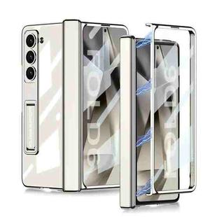 For Samsung Galaxy Z Fold6 GKK Integrated Magnetic Fold Hinge Phantom Phone Case(Titanium Gray)