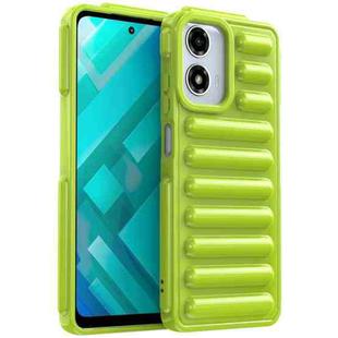 For Motorola Moto G24 Power Capsule Series Candy Color TPU Phone Case(Green)