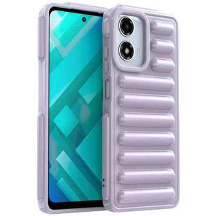 For Motorola Moto G24 Power Capsule Series Candy Color TPU Phone Case(Purple)