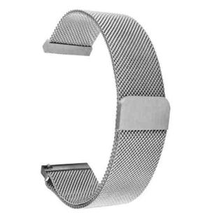 For Garmin Lily 2 14mm Milan Stainless Steel Watch Band(Silver)