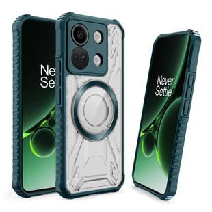 For OnePlus Nord 3 CD Texture Magsafe Phone Case(Dark Green)