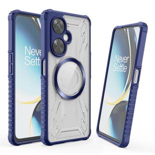 For OnePlus Nord CE 3 Lite CD Texture Magsafe Phone Case(Sapphire)