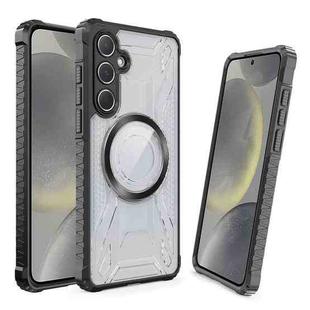 For Samsung Galaxy S24+ 5G CD Texture Magsafe Phone Case(Black)