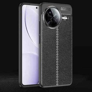 For Redmi K80 Pro Litchi Texture Shockproof TPU Phone Case(Black)