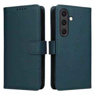 For Samsung Galaxy S25 5G BETOPNICE BN-005 2 in 1 Detachable Imitate Genuine Leather Phone Case(Blue)