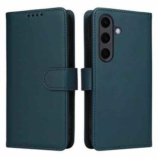 For Samsung Galaxy S25+ 5G BETOPNICE BN-005 2 in 1 Detachable Imitate Genuine Leather Phone Case(Blue)