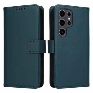 For Samsung Galaxy S25 Ultra 5G BETOPNICE BN-005 2 in 1 Detachable Imitate Genuine Leather Phone Case(Blue)