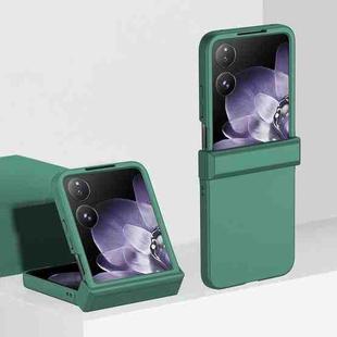 For Xiaomi Mix Flip 3 in 1 Skin Feel PC Phone Case(Forest Green)