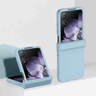 For Xiaomi Mix Flip 3 in 1 Skin Feel PC Phone Case(Sky Blue)