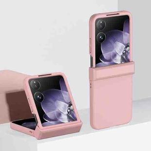 For Xiaomi Mix Flip 2 3 in 1 Skin Feel PC Phone Case(Pink)