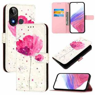 For BLU C9 3D Painting Horizontal Flip Leather Phone Case(Flower)