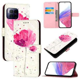 For T-Mobile REVVL 7 Pro 3D Painting Horizontal Flip Leather Phone Case(Flower)