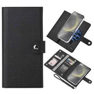 For Samsung Galaxy S24 5G ViLi GHA-C Series RFID MagSafe Magnetic Flip Leather Phone Case(Black)