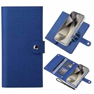 For Samsung Galaxy S24 Ultra 5G ViLi GHB-C Series RFID MagSafe Magnetic Flip Leather Phone Case(Blue)