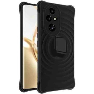 For Honor 200 Pro IMAK UC-6 Series Manbo Frosting Soft Phone Case(Black)