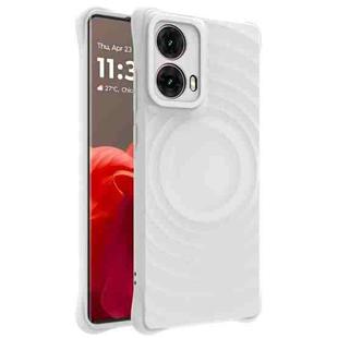 For Motorola Moto G85 5G / S50 Neo 5G IMAK UC-6 Series Manbo Frosting Soft Phone Case(White)