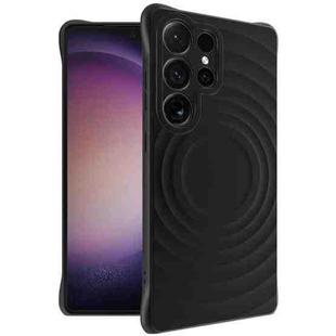 For Samsung Galaxy S25 Ultra 5G IMAK UC-6 Series Manbo Frosting Soft Phone Case(Black)
