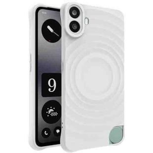 For Nothing CMF Phone 1 IMAK UC-6 Series Manbo Frosting Soft Phone Case(White)