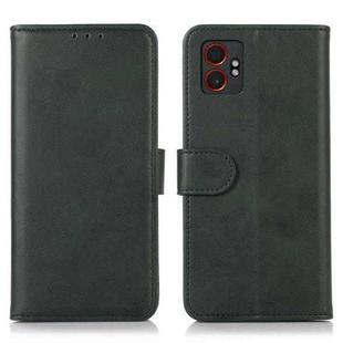 For Samsung Galaxy XCover7 Pro Cow Texture Flip Leather Phone Case(Green)
